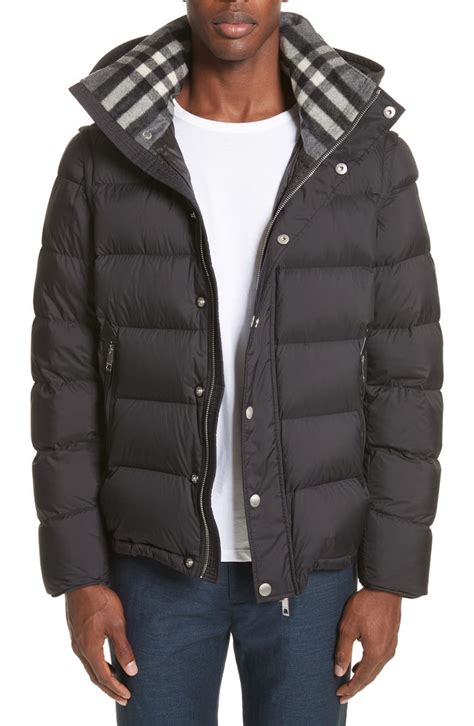 burberry jacke herren winter|Wool Tailored Jacket in Black .